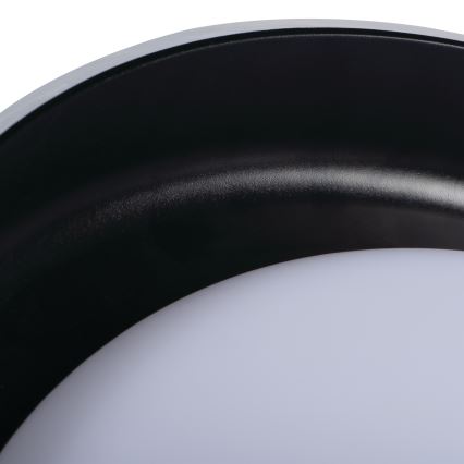 Plafonnier NIFU LED/17,8W/230V d. 43 cm blanc/noir