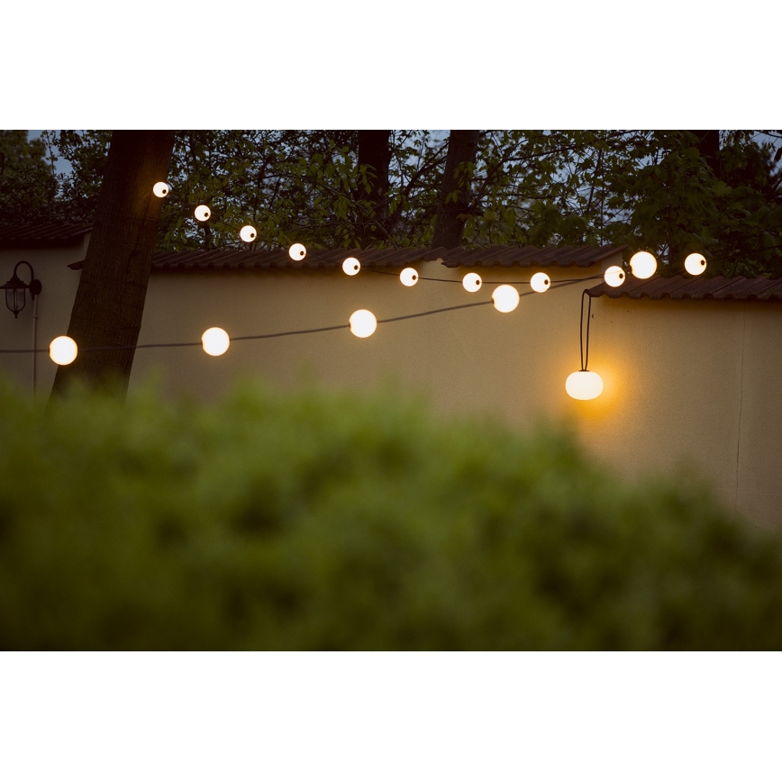 Guirlande décorative extérieure GUIRLANDE STONO 10xLED/10W/230V 6m IP67