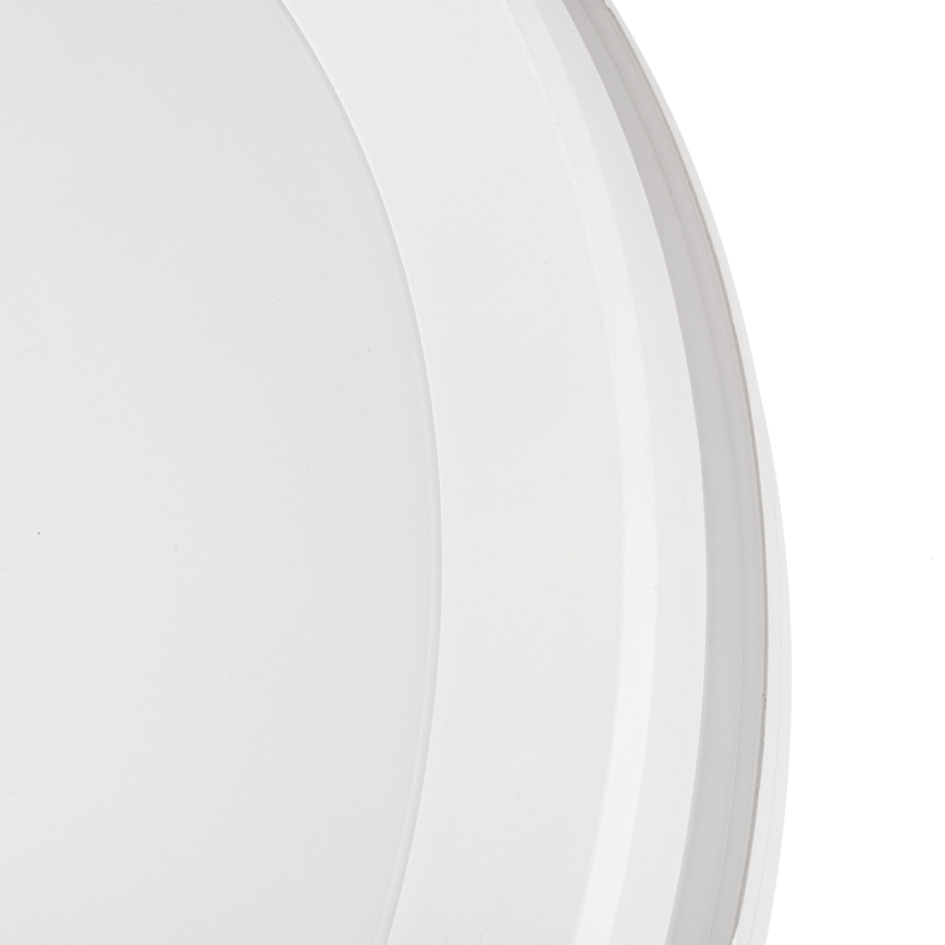 Plafonnier extérieur BENO E LED/20W/230V 3000/4000/6500K d. 20 cm IP65 blanc