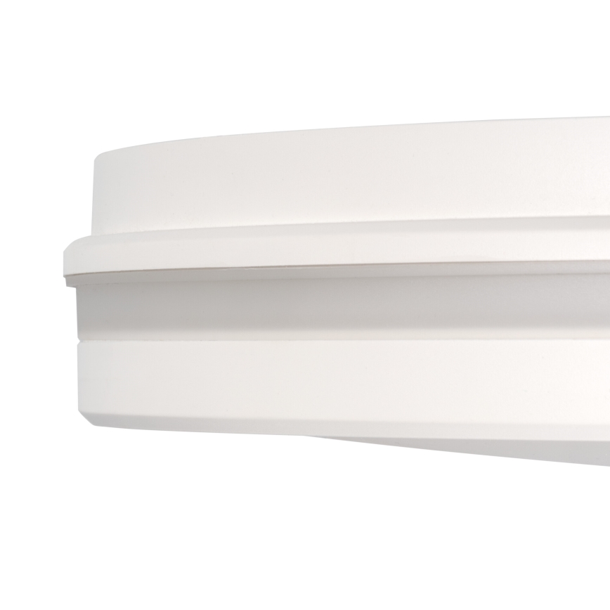 Plafonnier extérieur BENO ECO LED/20W/230V 3000/4000/6500K d. 20 cm IP65 blanc
