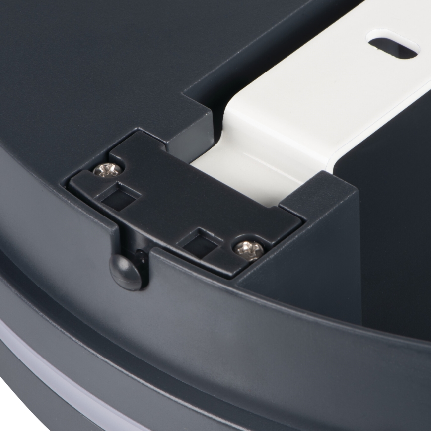 Plafonnier extérieur avec détecteur de mouvement BENO LED/12/18W/230V 3000/3500/4000K IP65 anthracite arrondi