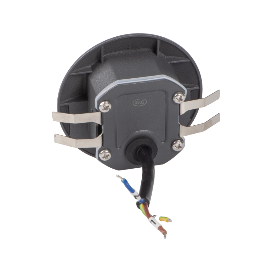 Luminaire d'escalier LED avec capteur de mouvement et capteur crépusculaire EXIN LED/2,5W/230V 4000K IP65 anthracite rond