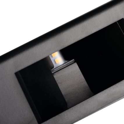 Applique murale d'extérieur LED REFAZI LED/6W/230V IP54 noire