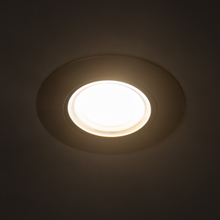 Luminaire encastré LED FIZU LED/4W/230V 3000/4000/6500K noir