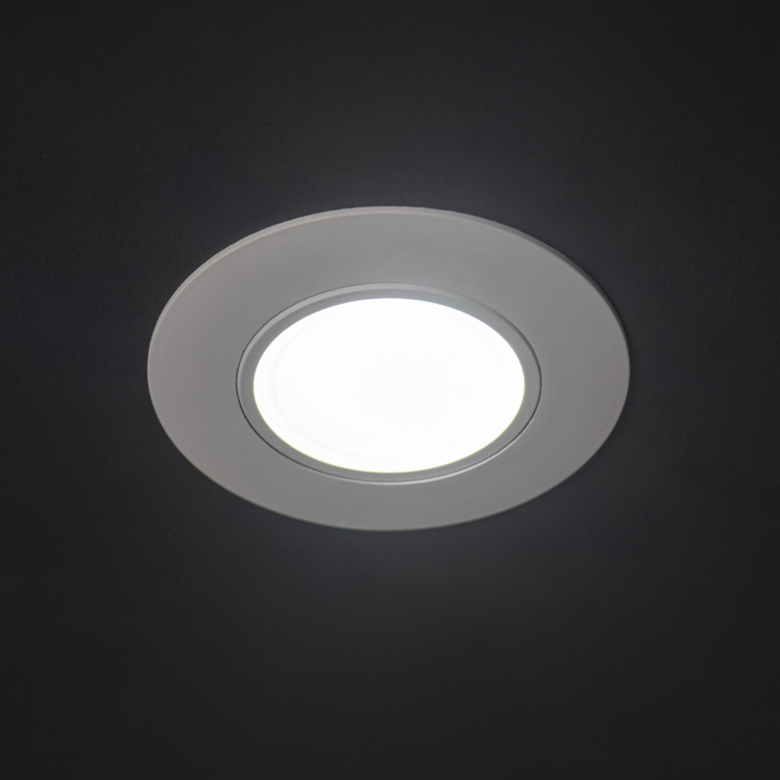 Luminaire encastré LED FIZU 4W 230V 3000/4000/6500K blanc