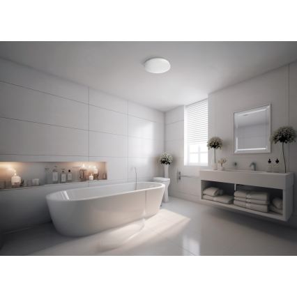 Plafonnier LED pour salle de bains ENELO LED/17W/230V Ø 32 cm IP44