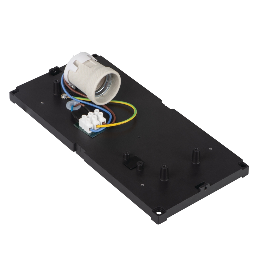 Applique murale d'extérieur LERTO 1xE27/15W/230V IP54 noire