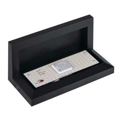 Applique murale d'extérieur LED LERTO LED/12W/230V IP54 noire