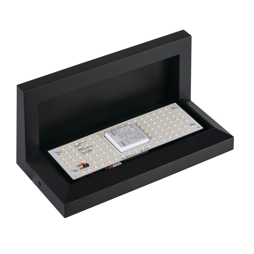 Applique murale d'extérieur LED LERTO LED/12W/230V IP54 noire