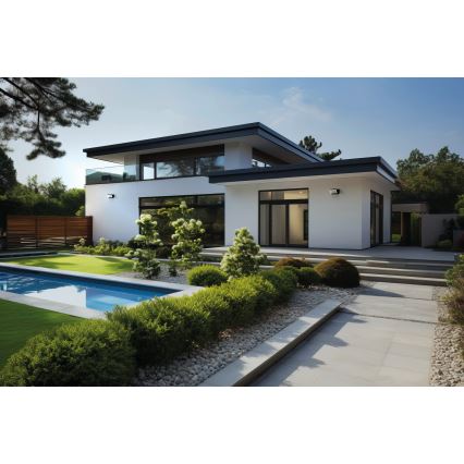 Applique murale d'extérieur XERTO LED/20W/230V 3000/4000/6500K IP65 noire