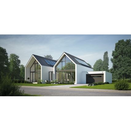 Applique murale d'extérieur XERTO LED/20W/230V 3000/4000/6500K IP65 noire