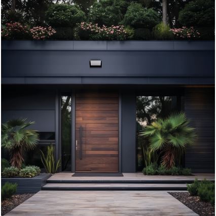 Applique murale d'extérieur LED avec détecteur de mouvement et capteur crépusculaire XERTO LED/20W/230V 3000/4000/6500K IP44 noir