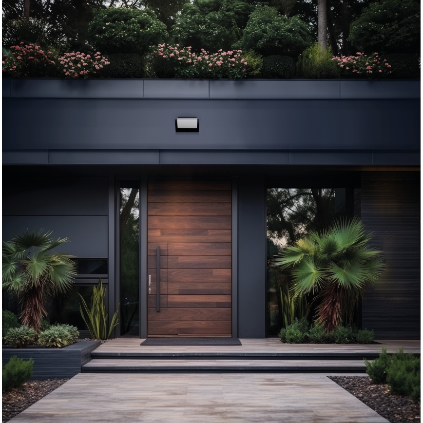 Applique murale d'extérieur LED avec détecteur de mouvement et capteur crépusculaire XERTO LED/20W/230V 3000/4000/6500K IP44 noir