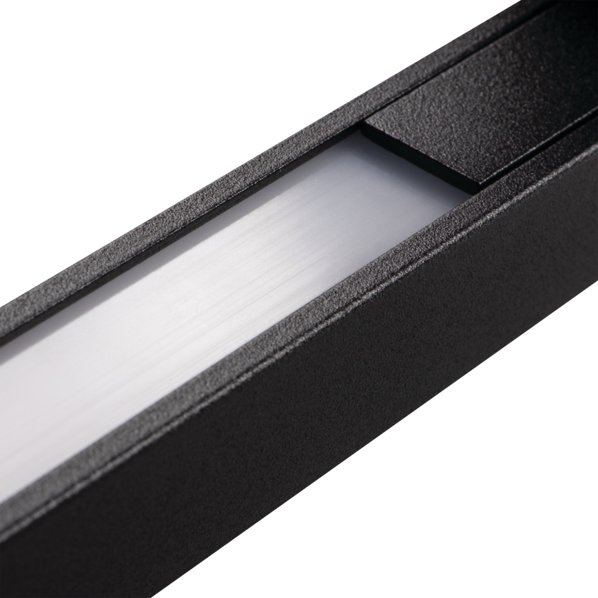 Applique murale extérieure YALTE LED/8,5W/230V 3000/4000/6500K 93 cm IP54 noire