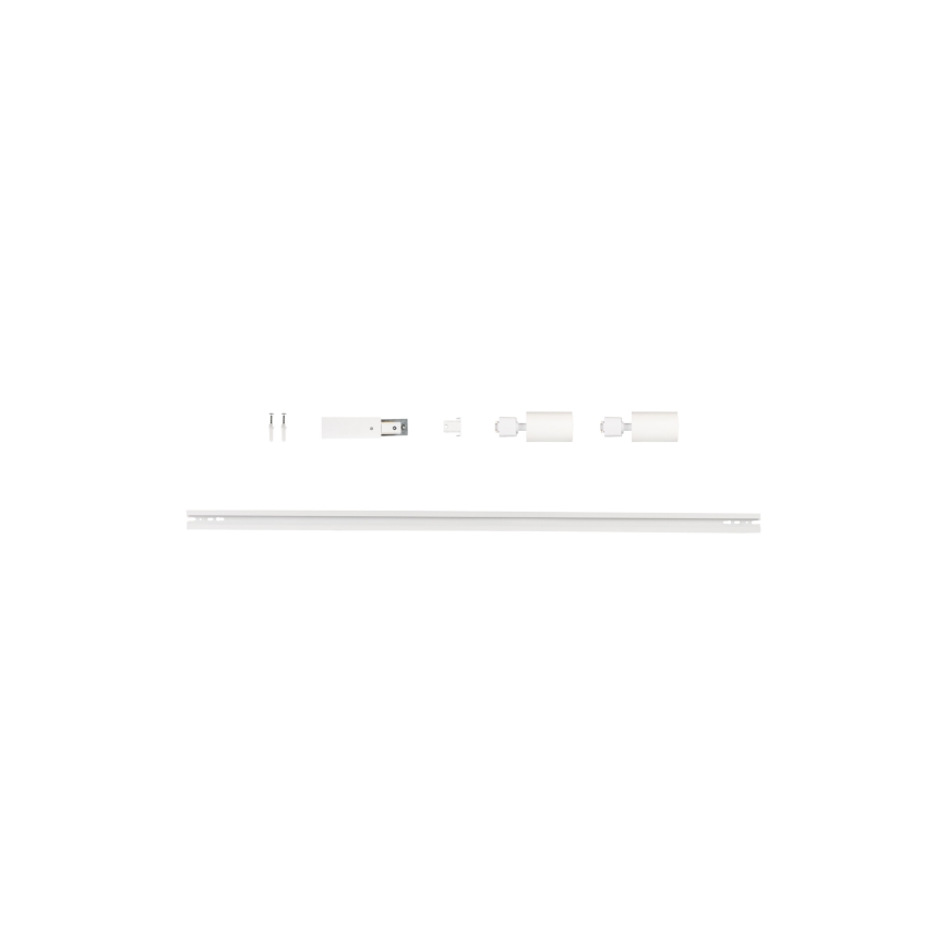 Spot pour système de rails ALTEAR 2xGU10/10W/230V 1m blanc