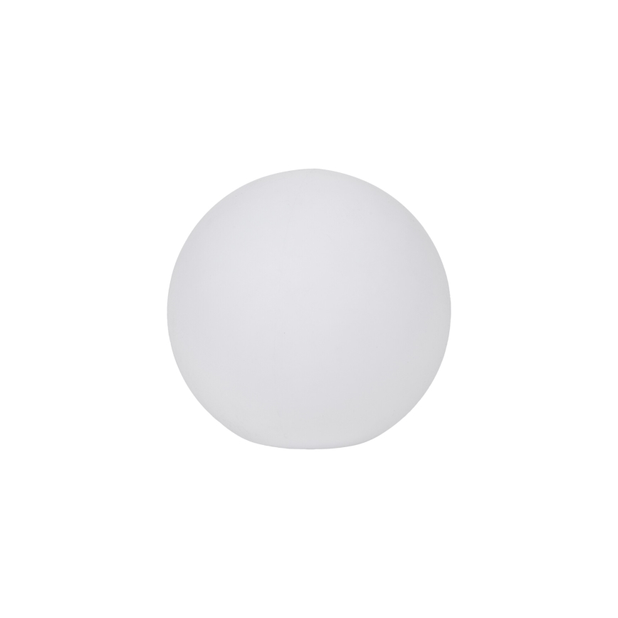 Lampe d'extérieur STONO 1xE27/15W/230V Ø 20 cm IP65 blanche
