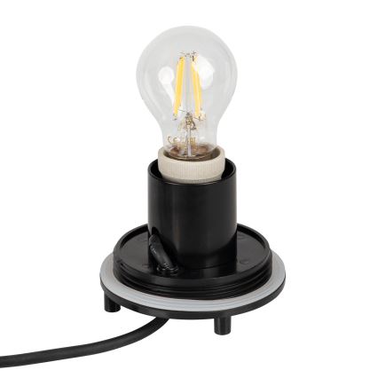 Lampe d'extérieur STONO 1xE27/15W/230V Ø 20 cm IP65 blanche