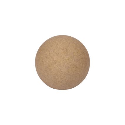 Lampe d'extérieur STONO 1xE27/15W/230V Ø 20 cm IP65 beige