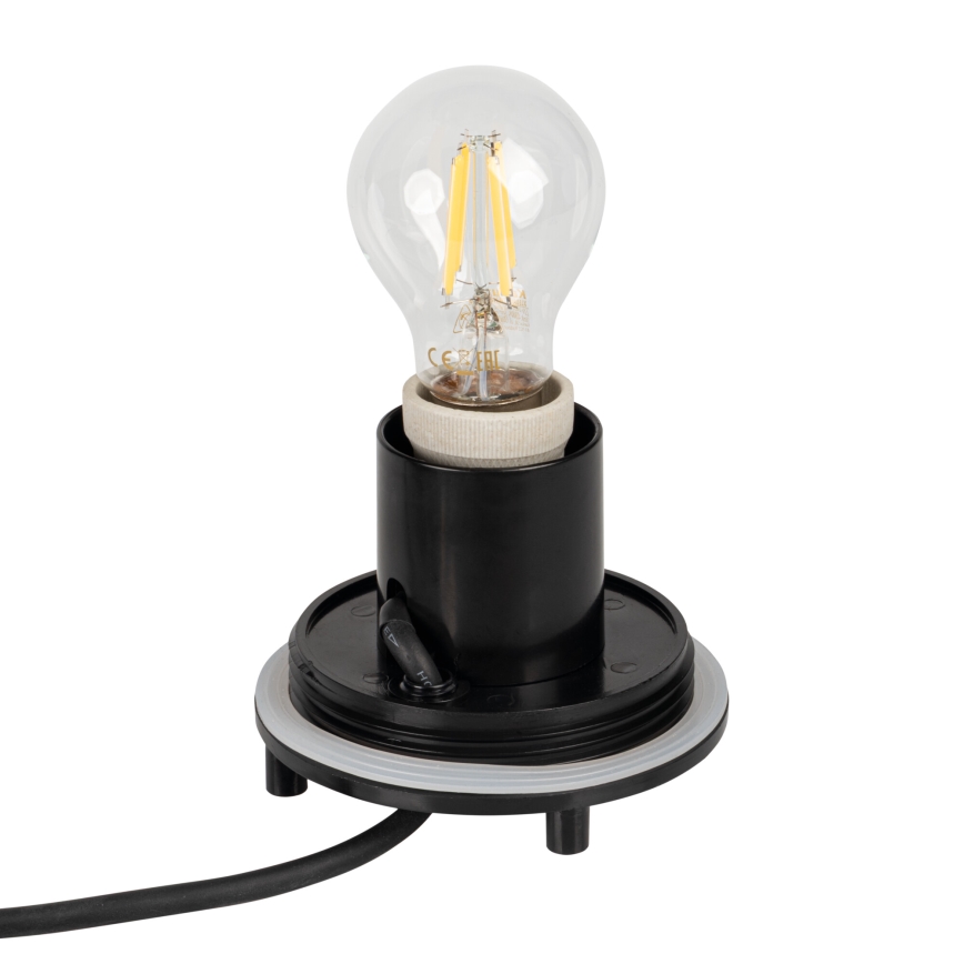 Lampe d'extérieur STONO 1xE27/15W/230V Ø 20 cm IP65 beige