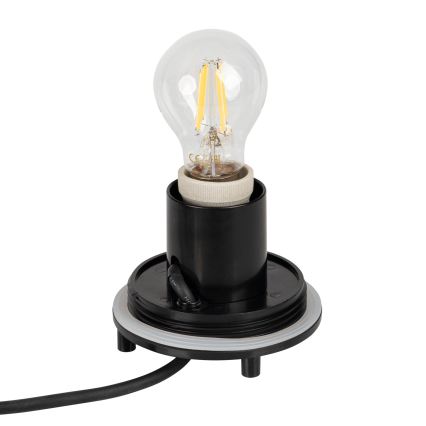 Lampe d'extérieur STONO 1xE27/20W/230V Ø 30 cm IP65 beige