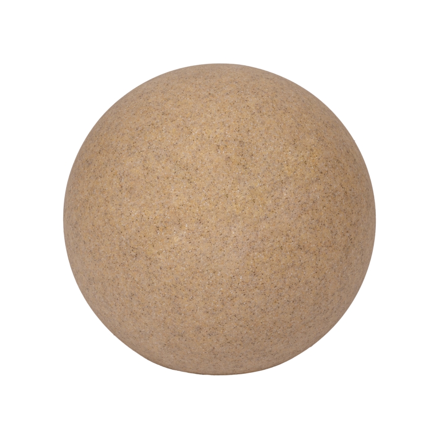 Lampe d'extérieur STONO 1xE27/20W/230V Ø 50 cm IP65 beige