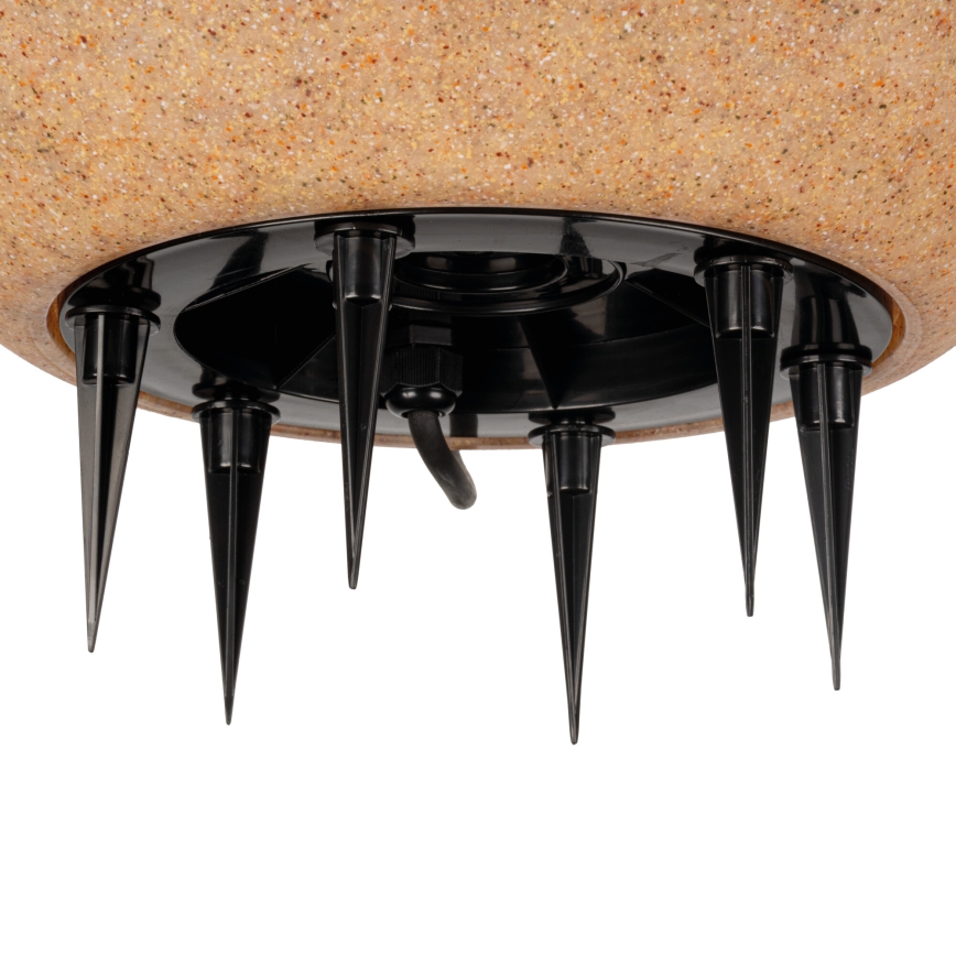 Lampe d'extérieur STONO 1xE27/20W/230V Ø 50 cm IP65 beige