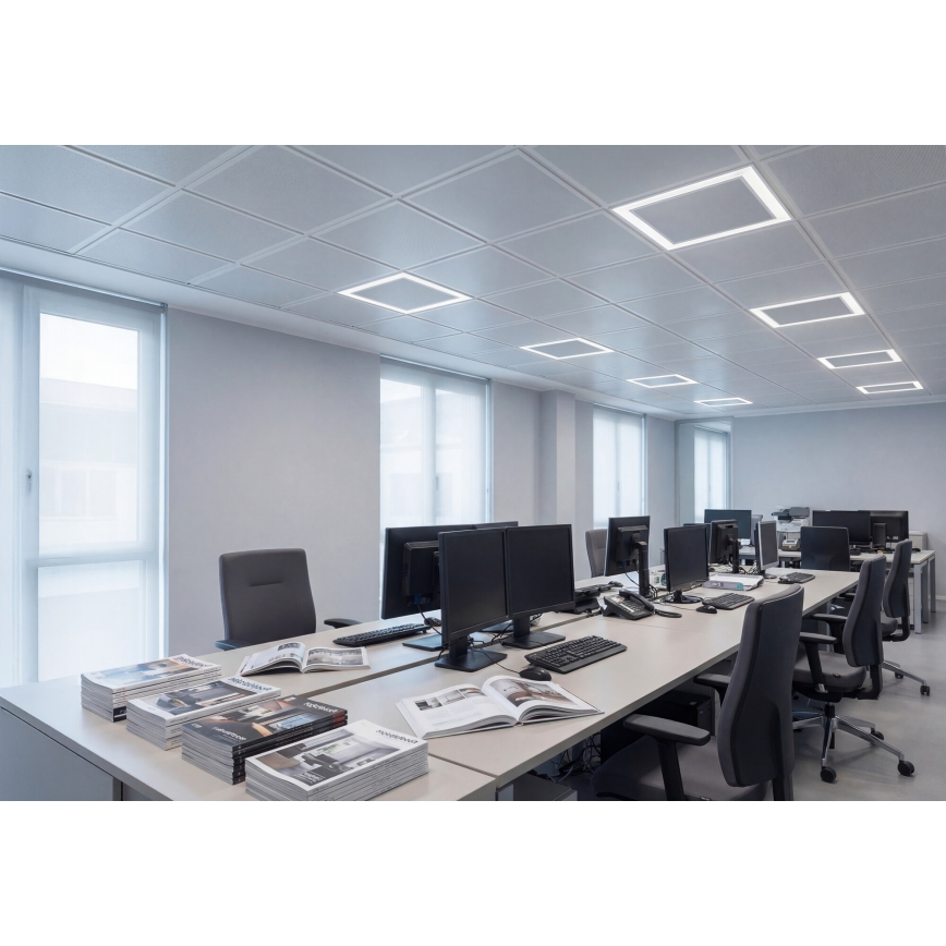 Cadre LED pour faux plafond AVAR LED/32W/230V 3000/4000/6000K 60x60 cm UGR19