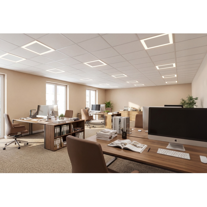 Cadre LED pour faux plafond AVAR LED/32W/230V 3000/4000/6000K 60x60 cm UGR19