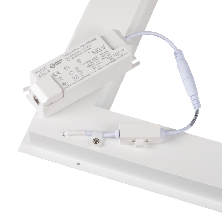 Cadre LED pour faux plafond AVAR LED/32W/230V 3000/4000/6000K 60x60 cm UGR19