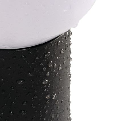 Lampe d'extérieur STONO, avec détecteur de mouvement et capteur crépusculaire, 1xE27/15W/230V, 50 cm, IP65, anthracite