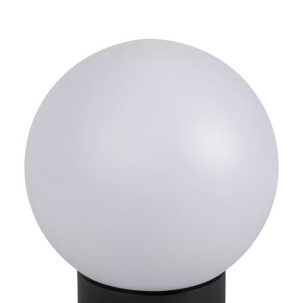 Lampe d'extérieur STONO, avec détecteur de mouvement et capteur crépusculaire, 1xE27/15W/230V, 50 cm, IP65, anthracite