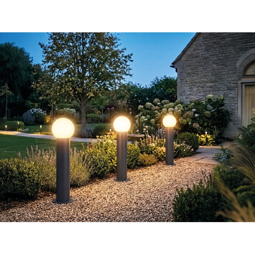 Lampe d'extérieur STONO 1xE27/15W/230V 80 cm IP65 anthracite