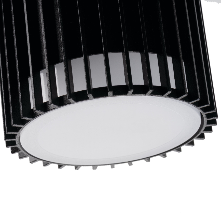 Applique murale d'extérieur à spots avec détecteur de mouvement et détecteur crépusculaire RADILO 2xGU10/11W/230V IP44 noire