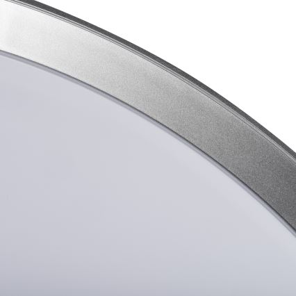 Plafonnier LED à intensité variable LIXAN LED/47W/230V 3000-6500K Ø 38,6 cm blanc/argenté + télécommande