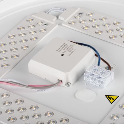 Plafonnier LED dimmable LIXAN LED/47W/230V 3000-6500K Ø 38,6 cm blanc/noir + télécommande