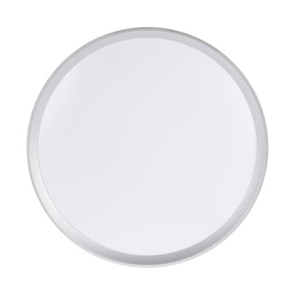 Plafonnier LED dimmable LIXAN LED/65W/230V 3000–6500 K Ø 48,6 cm blanc/argenté + télécommande