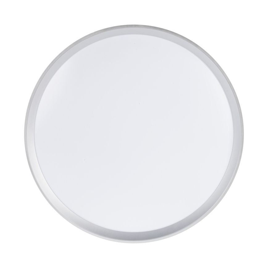 Plafonnier LED dimmable LIXAN LED/65W/230V 3000–6500 K Ø 48,6 cm blanc/argenté + télécommande