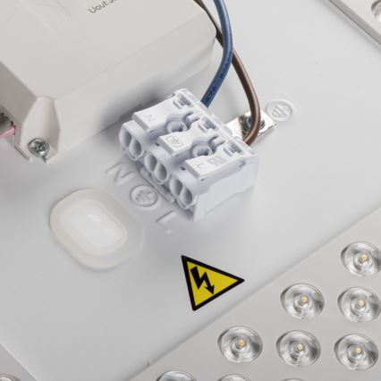 Plafonnier LED dimmable LIXAN LED/65W/230V 3000–6500 K Ø 48,6 cm blanc/argenté + télécommande