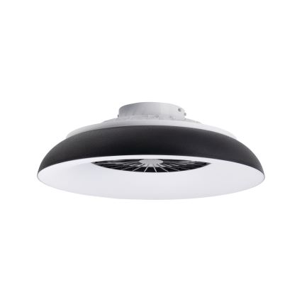 Plafonnier dimmable LED RGBW avec ventilateur PLAVE PAN LED/48W/230V 3000-6500K Ø 60 cm noir + télécommande