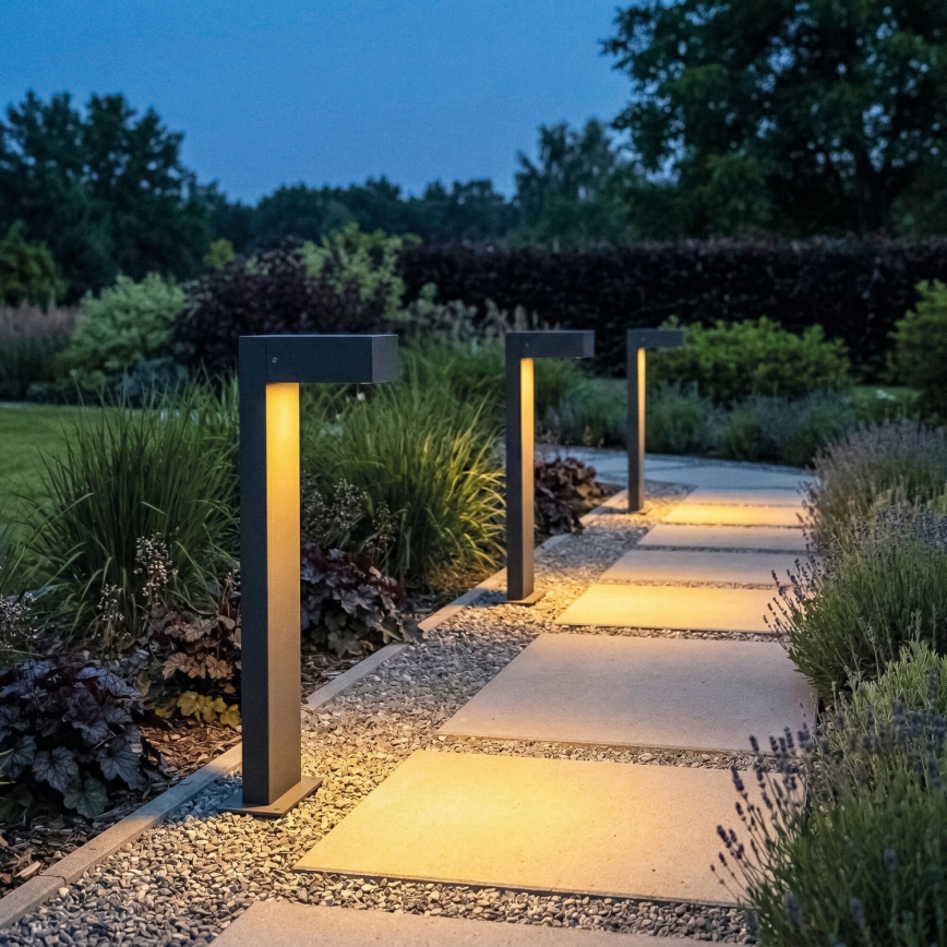 Lampe d'extérieur LEGINO 1xGX53/11W/230V 50 cm IP65 anthracite