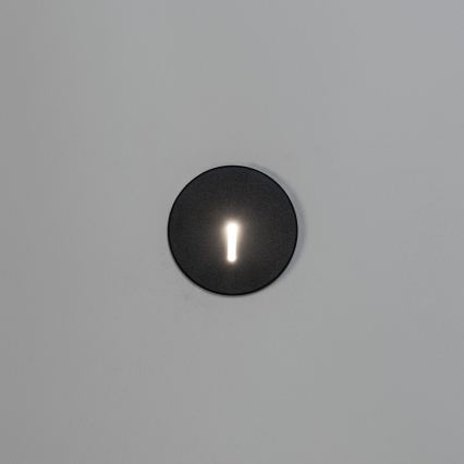 Luminaire LED pour escalier MAGNIK LED/1,7W/230V 2700/3300/3900/4600/5700K noir rond