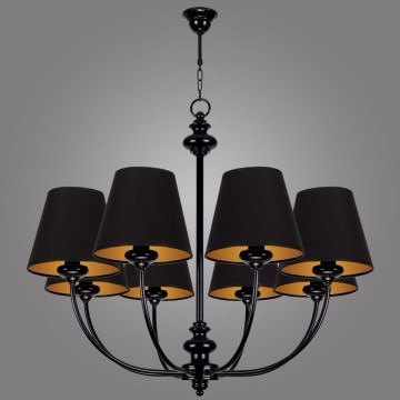 Kemar LR/8/BM - Lustre avec chaîne LABRADO 8xE14/60W/230V