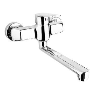 KFA Armatura 4510-910-00 - Robinet d'évier GERMAN chrome brillant