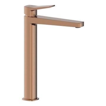 KFA Armatura 4522-712-34 - Mitigeur pour lavabo + vidage MALAGA 30,3 cm or rose