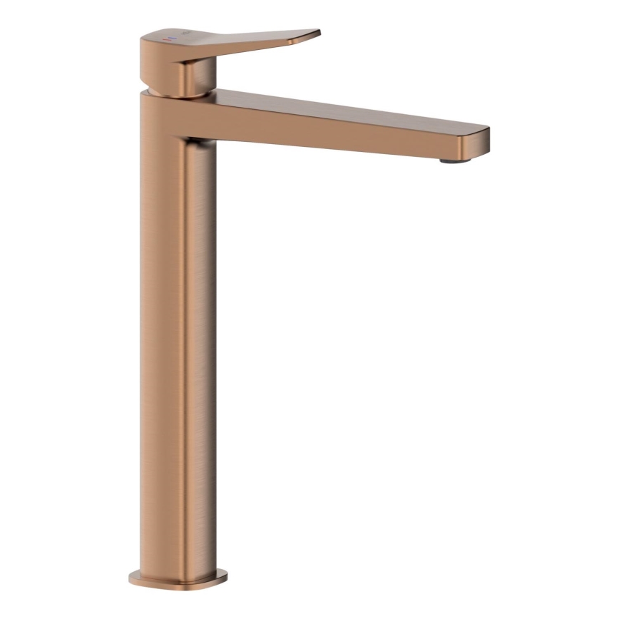 KFA Armatura 4522-712-34 - Mitigeur pour lavabo + vidage MALAGA 30,3 cm or rose