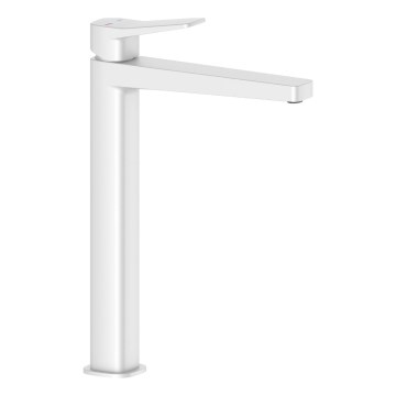 KFA Armatura 4522-712-44 - Mitigeur de lavabo + bonde MALAGA 30,3 cm blanc