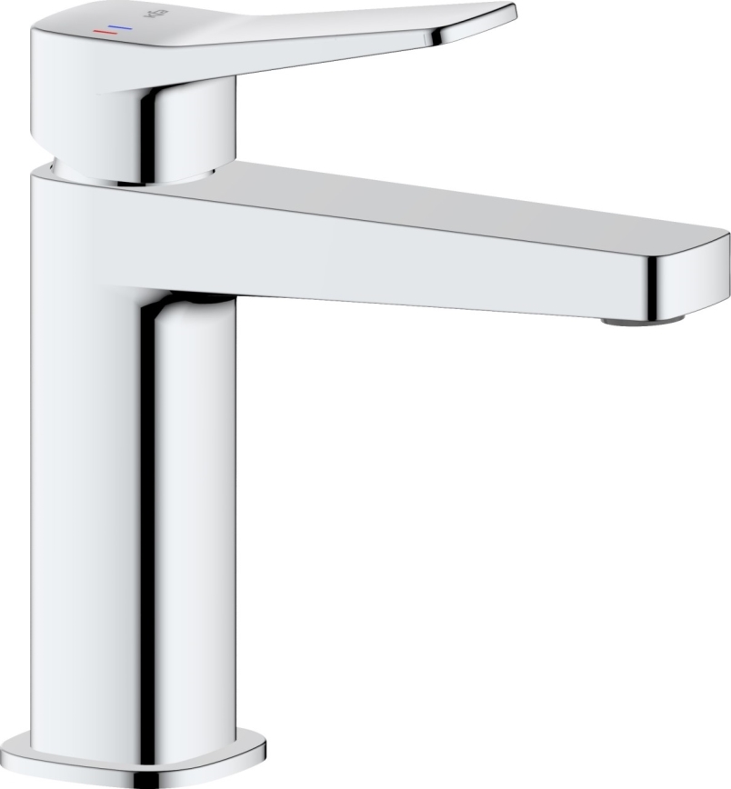 KFA Armatura 4522-815-00 - Mitigeur pour lavabo MALAGA 15,9 cm avec bonde, chrome brillant