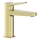 KFA Armatura 4522-815-31 - Mitigeur pour lavabo avec bonde MALAGA 15,9 cm, finition or brossé