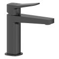KFA Armatura 4522-815-81 - Mitigeur pour lavabo + bonde MALAGA 15,9 cm noir