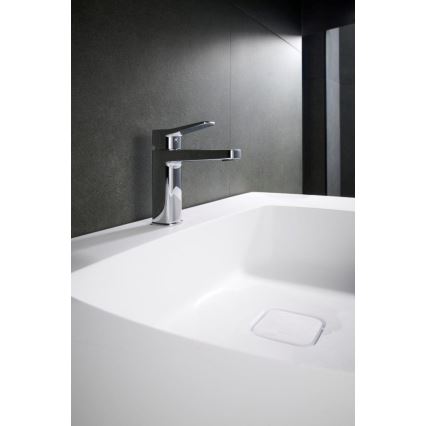 KFA Armatura 4522-825-00 - Mitigeur pour lavabo + bonde MALAGA 17 cm chrome brillant